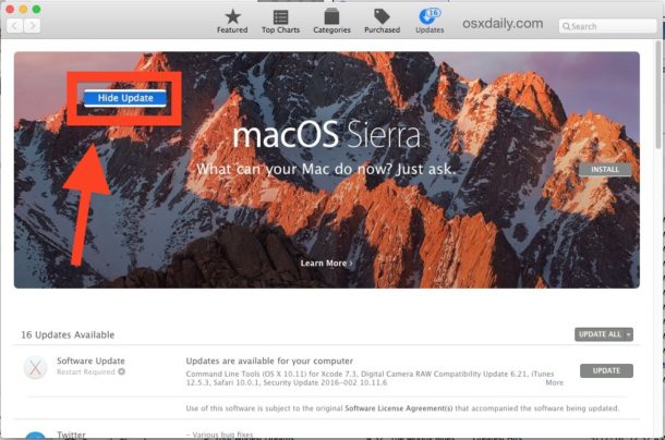 App Screen Darker Mac